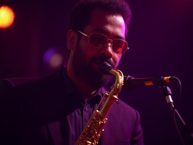 Portrait photo of Carlos Miranda, Latin jazz musician